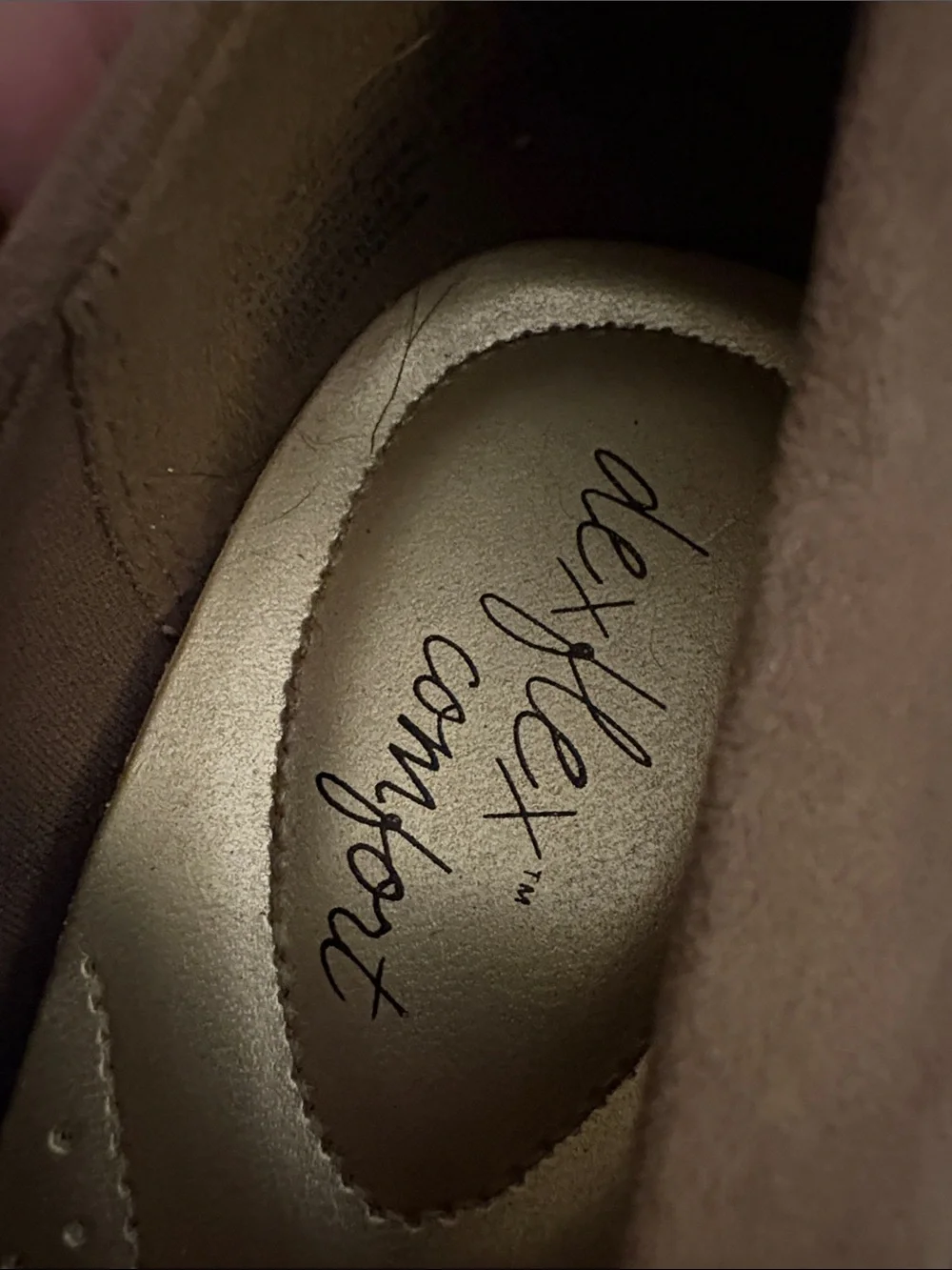 Women's Suede Wedge Pumps in Taupe